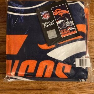 Denver Broncos beach 🏖️ towel NFL football 🏈